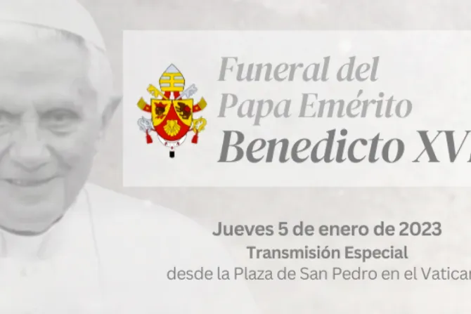 Aquí puedes ver en directo el funeral de Benedicto XVI