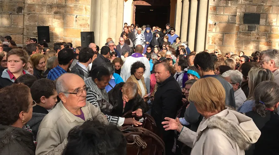 Misa de exequias de Mons. Julio Bonino en la Catedral de Tacuarembó / Crédito: Comunicaciones Conferencia Episcopal de Uruguay