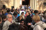Católicos dan último adiós a querido Obispo fallecido en Uruguay