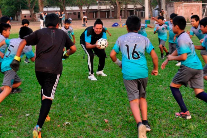 Cáritas Argentina impulsa el deporte para fomentar desarrollo de niños y jóvenes