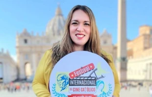 Gaby Ju00e1coba, directora del Festival Internacional de Cine Catu00f3lico. Cru00e9dito: Cortesu00eda. 