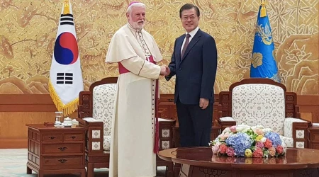 Vaticano y Corea del Sur se reu00fanen y abogan por una cultura de paz en los ju00f3venes 