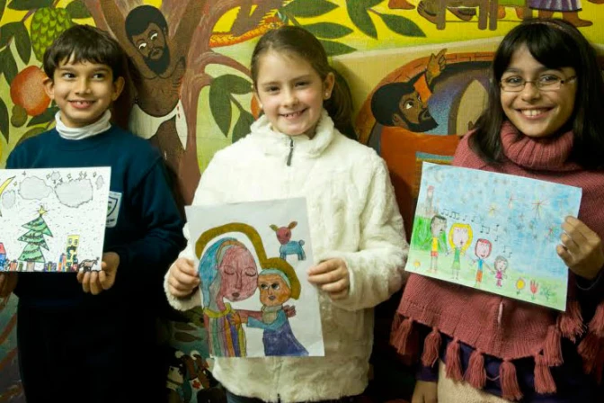 “Dibujemos la Navidad”: Un concurso promueve el sentido de esta fiesta en Uruguay