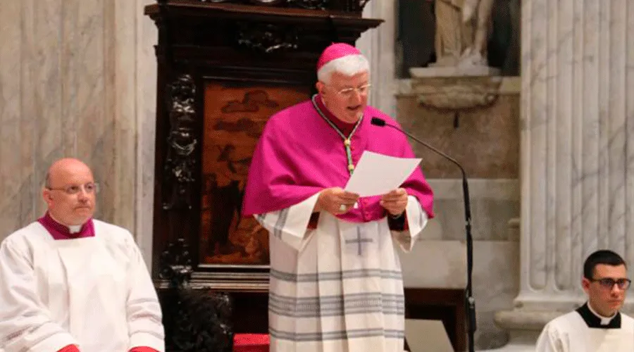 Arzobispo de Génova (Italia), Mons. Marco Tasca / Crédito:Arzobispado de Génova