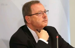 Mons. Georg Bu00e4tzing, presidente de la Conferencia Episcopal Alemana y uno de los 2 presidentes del Camino Sinodal Alemu00e1n. Cru00e9dito: Rudolf Gehrig / ACI Prensa 