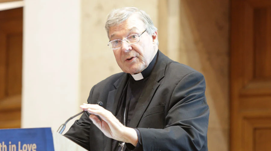 Cardenal George Pell. Foto: Bohumil Petrik / ACI Prensa?w=200&h=150