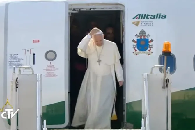 VIDEO: El Papa Francisco llegó a Georgia en una visita de marcado carácter ecuménico