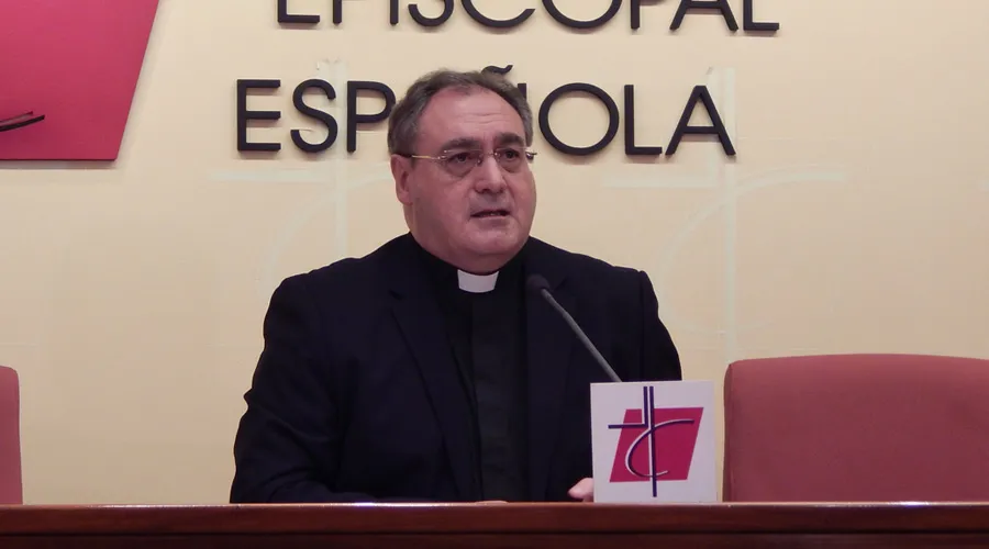 P. Jose María Gil Tamayo, portavoz de la Conferencia Episcopal Española. Foto: Blanca Ruiz / ACI Prensa.?w=200&h=150