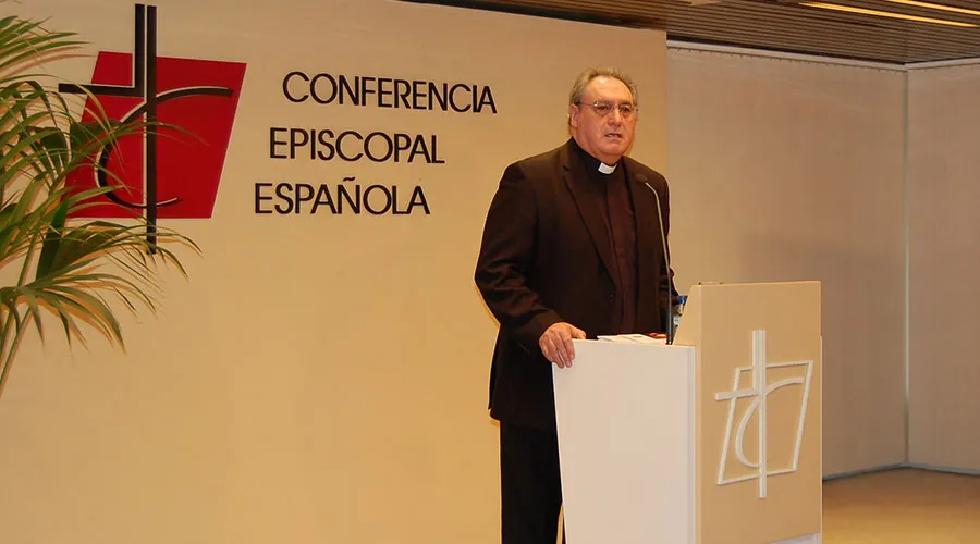 P. José María Gil Tamayo, vocero de la Conferencia Episcopal Española. Foto: Flickr CEE.