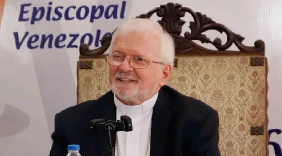 Mons. Aldo Giordano. Crédito: Conferencia Episcopal Venezolana