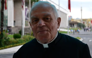 P. Gjergj Simoni (Foto Daniel Ibu00e1u00f1ez / ACI Prensa) 