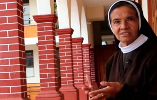 Hermana Gloria Narvu00e1ez. Cru00e9dito: ACN. 