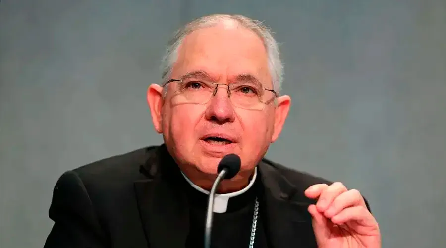 Mons. José Gomez. Crédito: Daniel Ibáñez / ACI Prensa