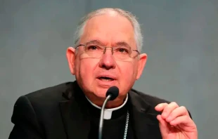 Mons. Josu00e9 Gomez. Cru00e9dito: Daniel Ibu00e1u00f1ez / ACI Prensa 