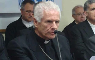 Mons. Gonzalo de Villa y Vu00e1squez. Cru00e9dito: Conferencia Episcopal de Guatemala. 