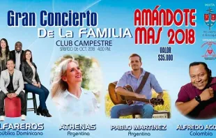 Flyer del concierto / Foto: Facebook Perfil Convenio Matrimonial Barranquilla 