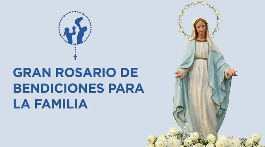 Gran Rosario de Bendiciones para la Familia Argentina / Imagen: Facebook Rosario Bendición Argentina