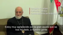 Patriarca Gregorio III Laham. Foto: Captura de YouTube