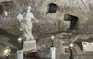 Gruta de San Pablo en Rabat, Malta. Foto: Mercedes De La Torre / ACI Prensa 