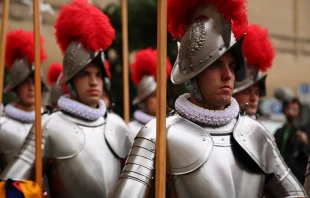 Guardia Suiza de la Ciudad Vaticano - Foto: Daniel Ibu00e1u00f1ez (ACI Prensa) 