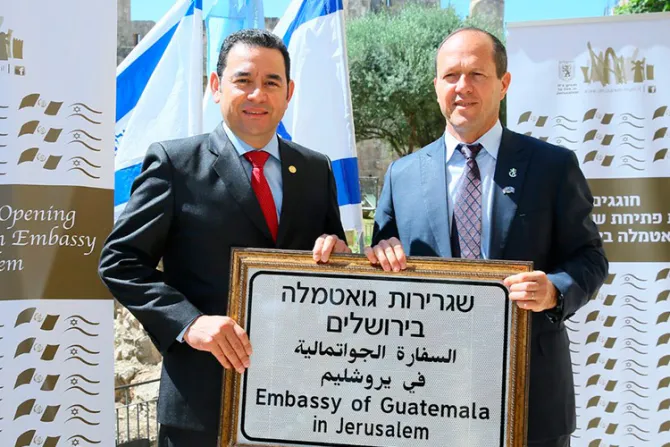 Guatemala: Obispo pide rezar por la paz luego de traslado de embajada a Jerusalén 