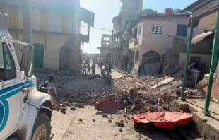Terremoto en Haitu00ed. Cru00e9ditos: Ayuda a la Iglesia Necesitada (ACN) 