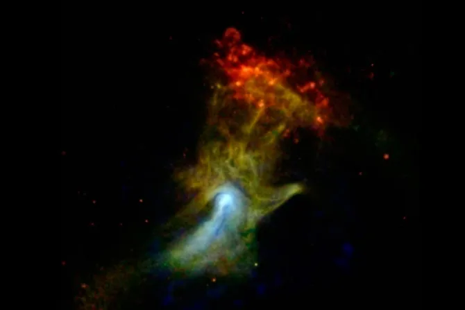 ¿Es ésta la “Mano de Dios”? NASA da este título a impresionante imagen del espacio