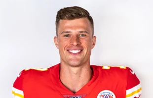 Harrison Butker, jugador de la NFL catu00f3lico. Cru00e9dito: Caballeros de Colu00f3n 