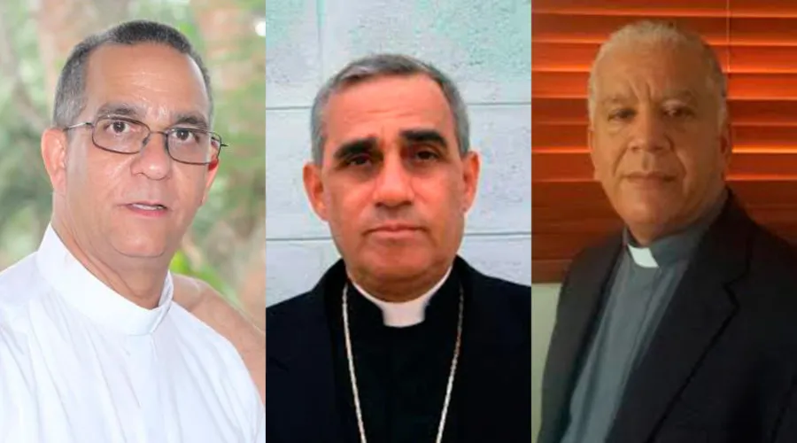 Mons. Héctor Rodríguez, Mons. Freddy Bretón y Mons. Andrés Romero / Fotos: Conferencia Episcopal Dominicana?w=200&h=150