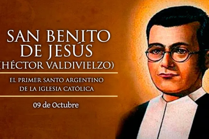 Hoy se recuerda a San Benito de Jesús, mártir y primer Santo de Argentina