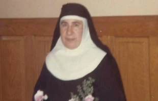 Hna. Bernardina de la Inmaculada Sesso. Cru00e9dito: Hermanas Pobres Bonaerenses de San Josu00e9. 