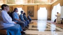 El Papa habla a las religiosas. Foto: L'Osservatore Romano