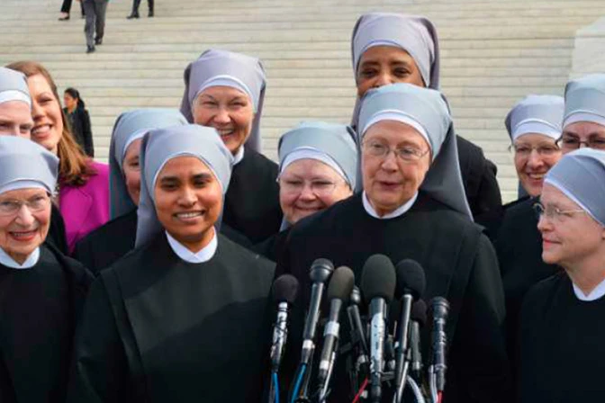 Estados Unidos: Congregación religiosa busca ser exonerada de la ley sobre anticonceptivo
