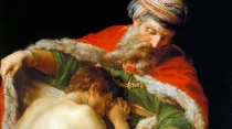 El retorno del  Hijo Pródigo. Pintura de Pompeo Batoni. Crédito: Dominio público