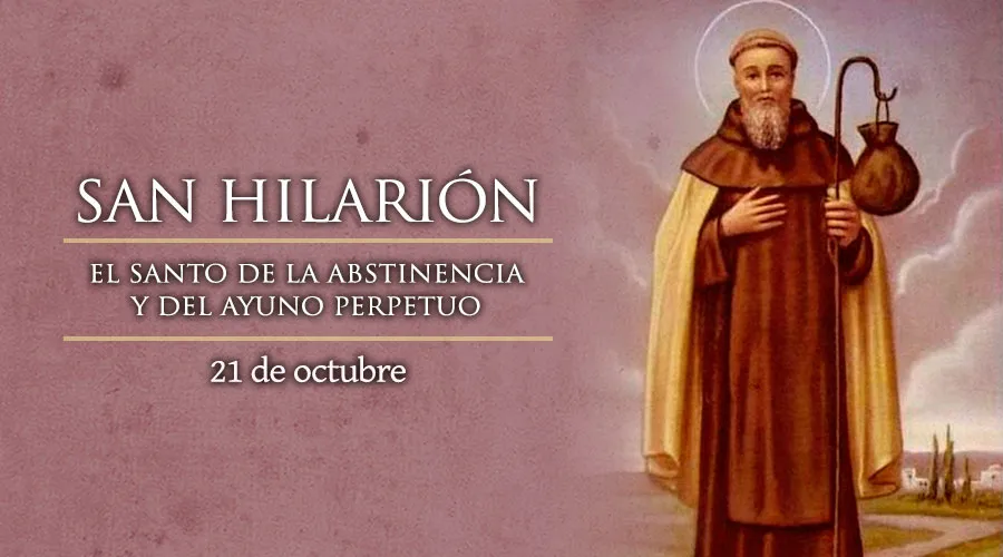 21 de octubre: San Hilarión, el monje del desierto que ayudaba a las familias