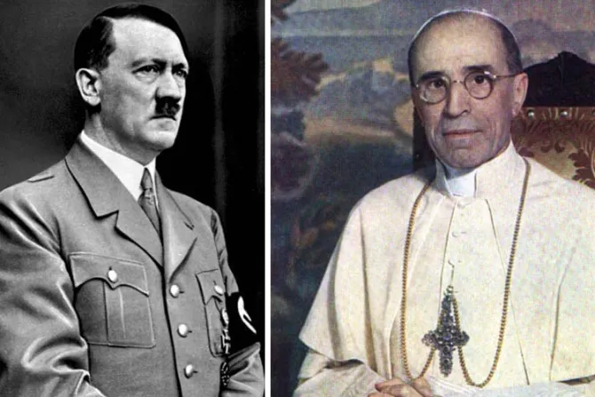 Pío XII apoyó en secreto complots para derrocar a Adolf Hitler, revela libro