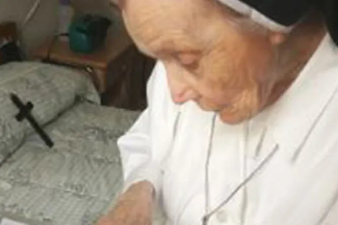 Tiene 99 años y es religiosa desde hace 86: “Mi vocación me encanta”