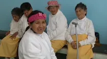 Ancianas del "Hogar San José" en Tumbaco (Quito) / Foto: Captura de Youtube