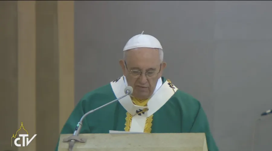 El Papa pronuncia la homilía. Foto: Captura Youtube?w=200&h=150