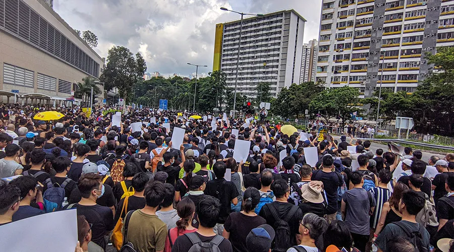 Protestas en Hong Kong / Crédito: Flickr de Studio Incendo (CC BY 2.0)