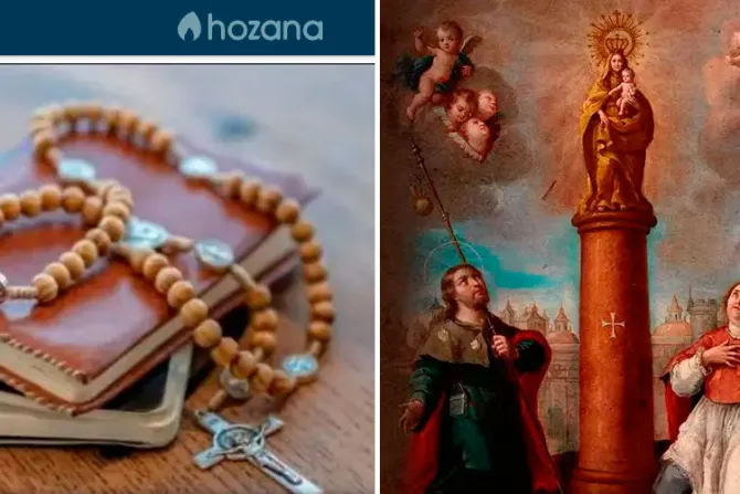 Red de oración Hozana lanza el “Rosario orante” en el día de la Virgen del Pilar