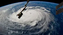 El huracán Florence visto desde el espacio / Foto: NASA