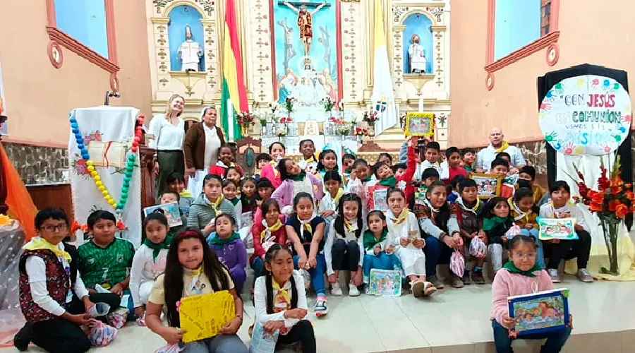 Niños de la Diócesis de Coroico (Bolivia). Crédito: Bolivia Misionera?w=200&h=150