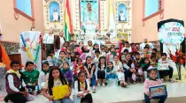 Niños de la Diócesis de Coroico (Bolivia). Crédito: Bolivia Misionera