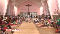 Damnificados por ciclón en Mozambique / Captura de vídeo: EWTN Noticias