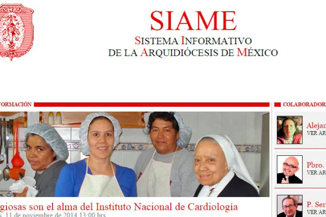 Religiosas son el corazón del Instituto Nacional de Cardiología de México