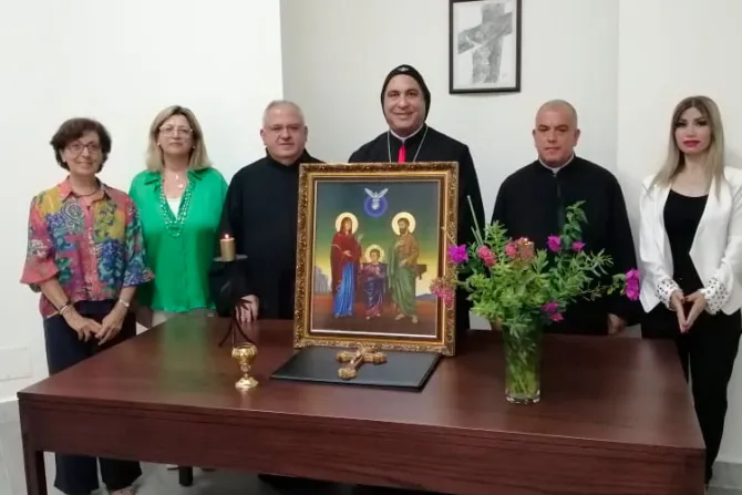 Imagen de la Sagrada Familia recorre el Líbano para llevar esperanza