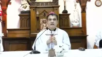 Mons. Rolando Álvarez, Obispo secuestrado por la dictadura de Nicaragua. Crédito: Diócesis de Matagalpa