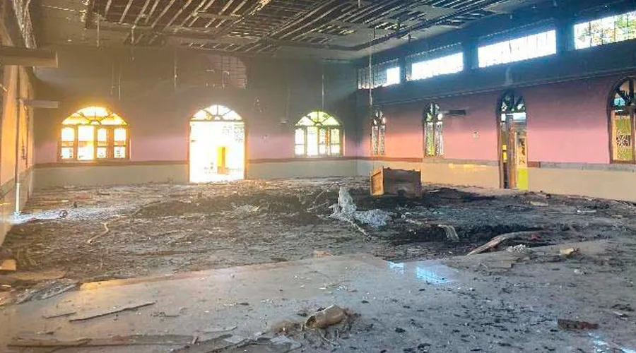 Iglesia atacada en la India. Crédito: ACN?w=200&h=150