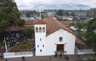 Iglesia Nuestra Seu00f1ora de la Merced. Cru00e9dito: Obispado de Rancagua 